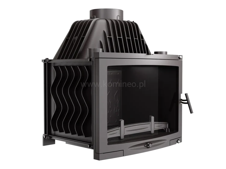 KAWMET W17 Panorama (16,1 kW) ECO Wkład kominkowy żeliwny