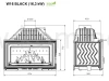 Wkład kominkowy KAWMET W16 BLACK (16,3 kW) ECO - schemat