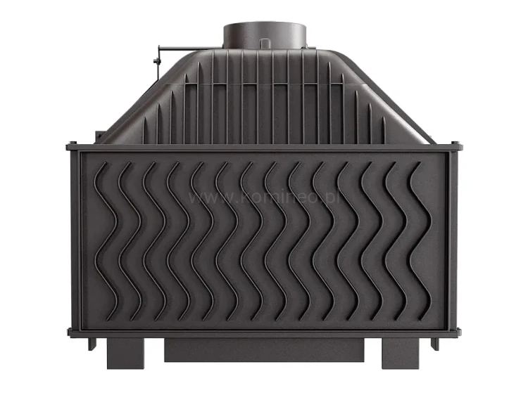 KAWMET W16 BLACK (13,5 kW) ECO Wkład kominkowy żeliwny