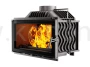 KAWMET W16 BLACK (9,4 kW) ECO Wkład kominkowy żeliwny