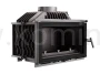 KAWMET W16 BLACK (9,4 kW) ECO Wkład kominkowy żeliwny