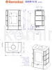 Schemat pieca ROMOTOP SIENA N 01