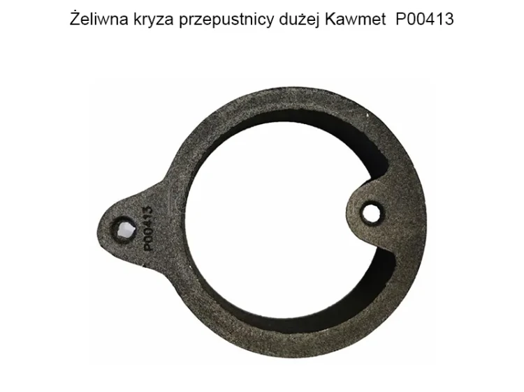 Żeliwna kryza przepustnicy dużej Kawmet P00413