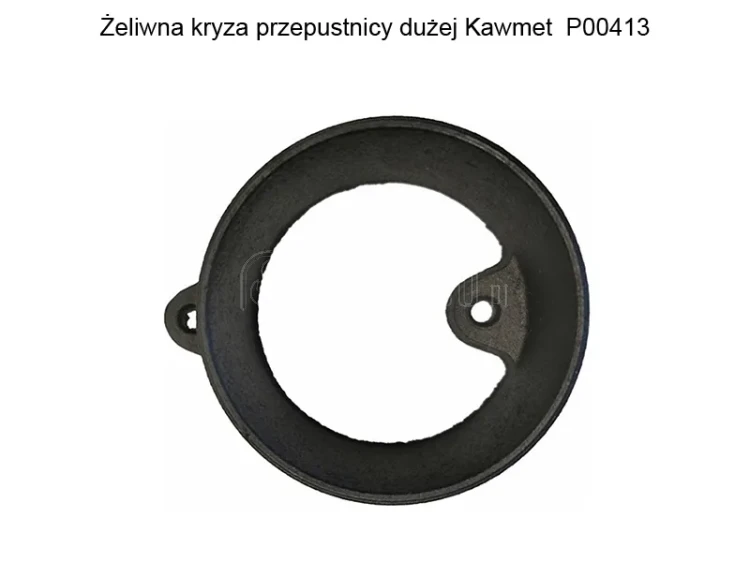 Żeliwna kryza przepustnicy dużej Kawmet P00413