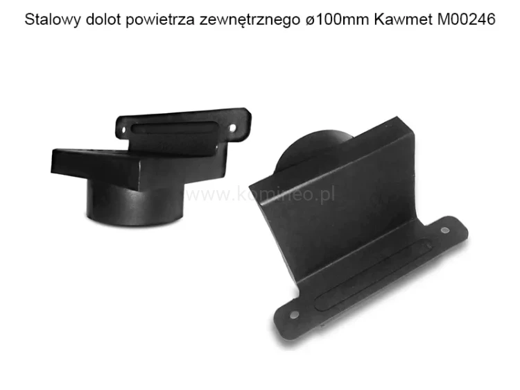 Stalowy dolot powietrza zewnętrznego Kawmet M00246