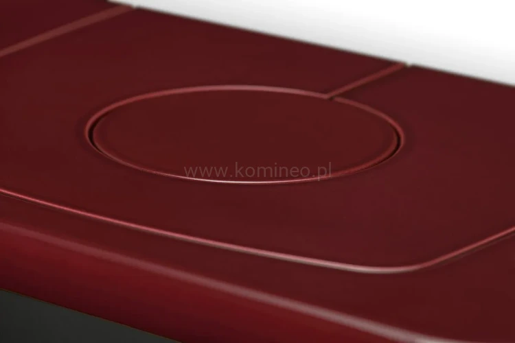 Piec kaflowy ROMOTOP SIENA N 01 bordowy