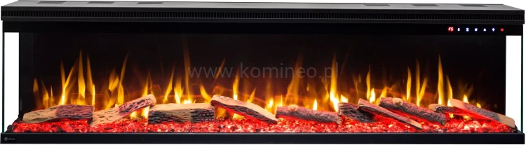 Kominek elektryczny trójstronny AFLAMO UNIQUE 254