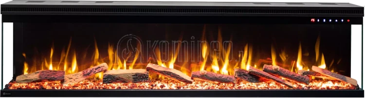 Kominek elektryczny trójstronny AFLAMO UNIQUE 254
