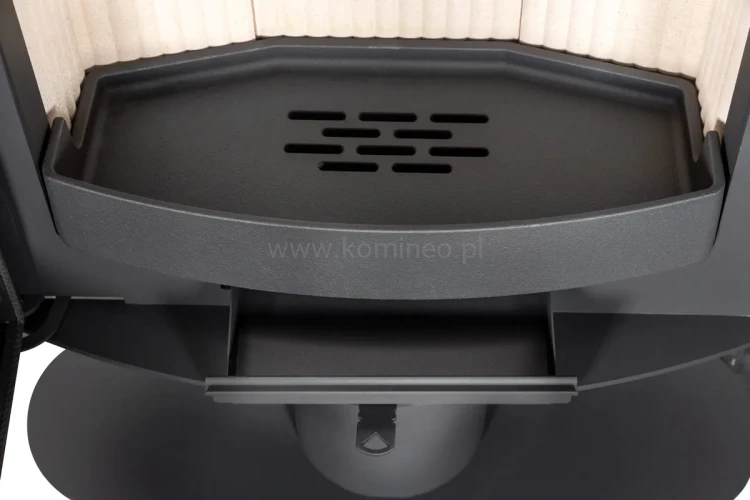 ROMOTOP STROMBOLI G T  30 metal Piec kominkowy obrotowy