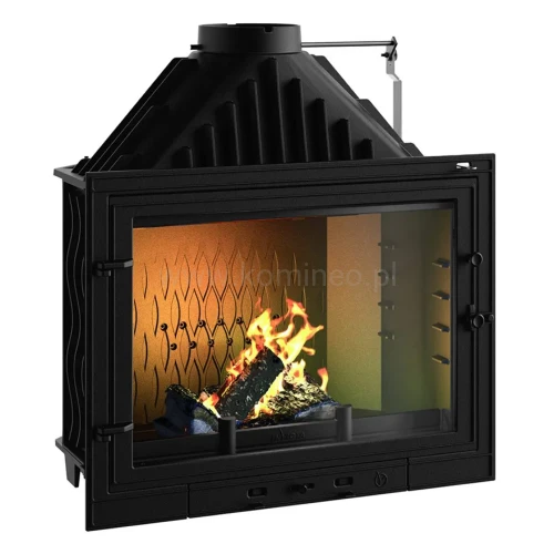 Wkład kominkowy żeliwny INVICTA 9787-75-DP PRIMO z dolotem powietrza