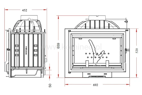 Schemat wkładu INVICTA 9771-04 PHILOS 700