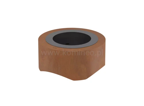 Palenisko ogrodowe INGARDEN CORTEN ROUND 700 ze stali corten