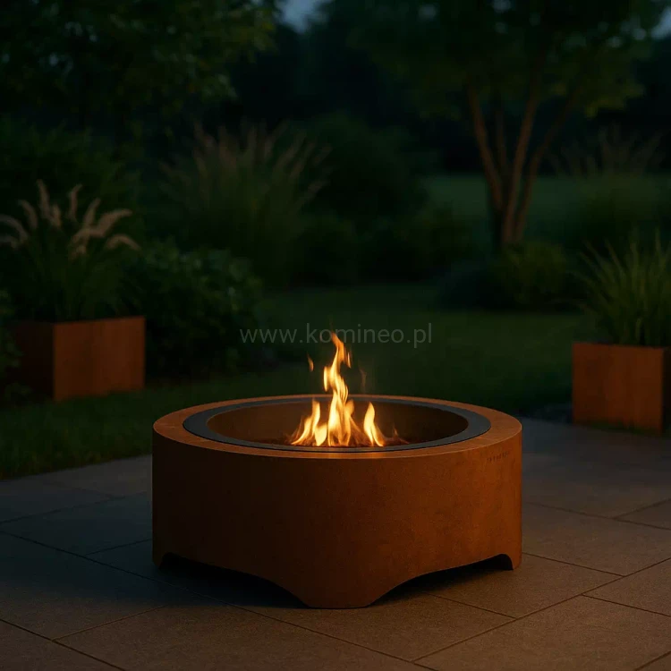 Palenisko ogrodowe INGARDEN CORTEN ROUND 1000