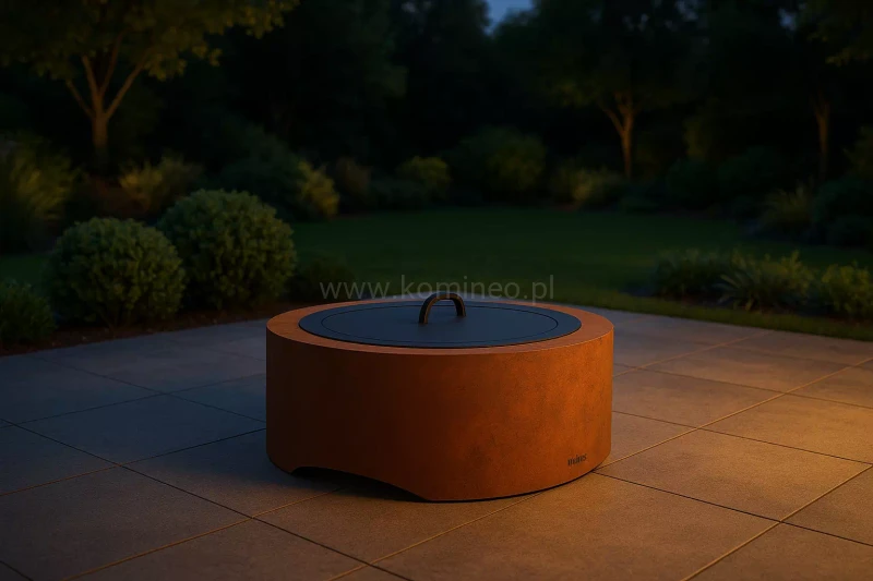 Palenisko ogrodowe INGARDEN CORTEN ROUND 1000