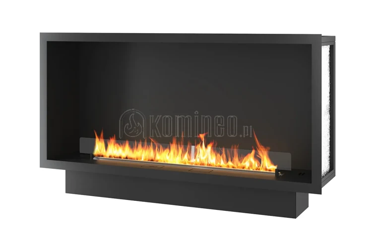 INFIRE INSIDE ETRONIC BASIC 1400 - biokominek automatyczny do zabudowy z palnikiem 1200