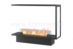 INFIRE ETRONIC BASIC U 1000 - biokominek automatyczny do zabudowy trójstronny
