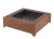 Palenisko ogrodowe ze stali corten INGARDEN CORTEN SQUARE 1000