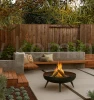 Palenisko ogrodowe INGARDEN MISA 700 BOWL, w strefie relaksu na tarasie