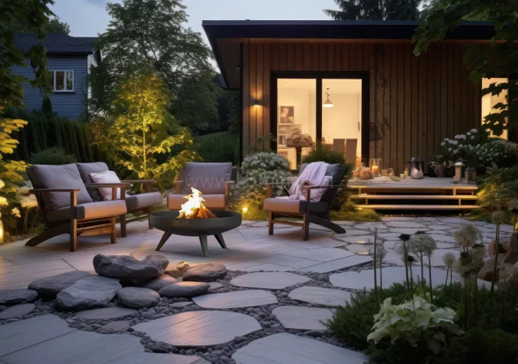 Palenisko ogrodowe INGARDEN MISA 700 BOWL na patio