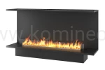 INFIRE ETRONIC C 1500 - trójstronny biokominek automatyczny do zabudowy z palnikiem 1200