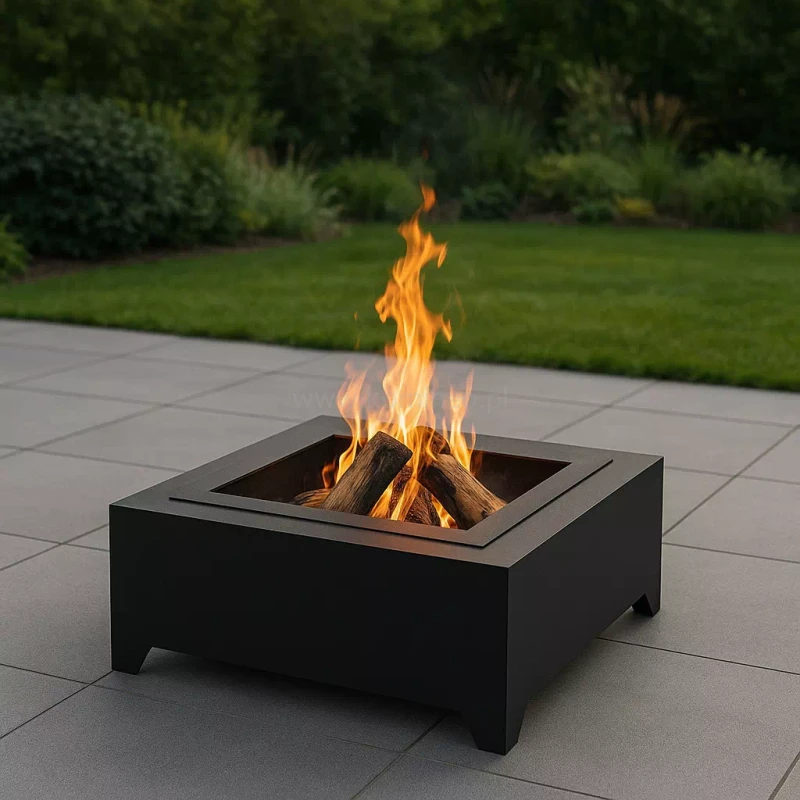 Palenisko ogrodowe INGARDEN BLACK SQUARE 700