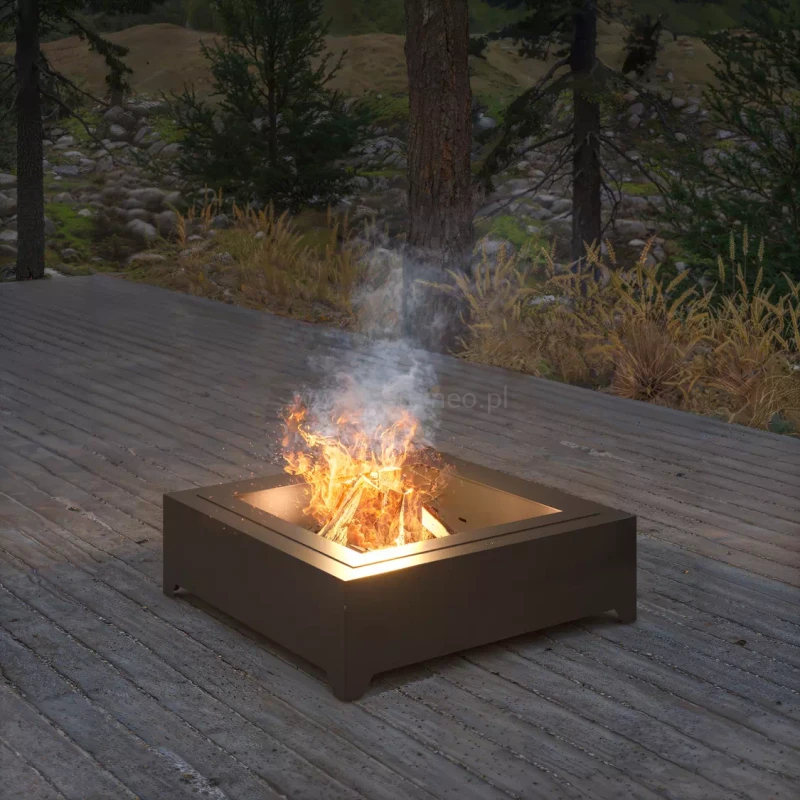 Palenisko ogrodowe INGARDEN BLACK SQUARE 1000