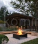 INFIRE INGARDEN FIRESQUARE – palenisko ogrodowe przed domem w ogrodzie