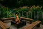 INFIRE INGARDEN FIRESQUARE – palenisko ogrodowe w strefie relaksu w ogrodzie