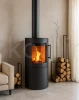 HAJDUK COMPACT Piec kominkowy stalowy - aranżacja