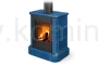 ROMOTOP SIENA N 01 niebieski piec kominkowy kaflowy
