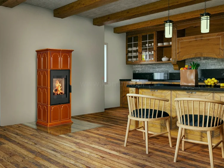 Piec kaflowy z akumulacją ROMOTOP GREMIO 2