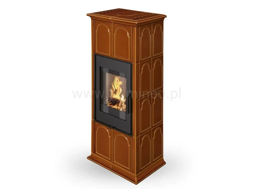 Piec kominkowy kaflowy ROMOTOP GREMIO 2 z akumulacją (opcja dodatkowa)