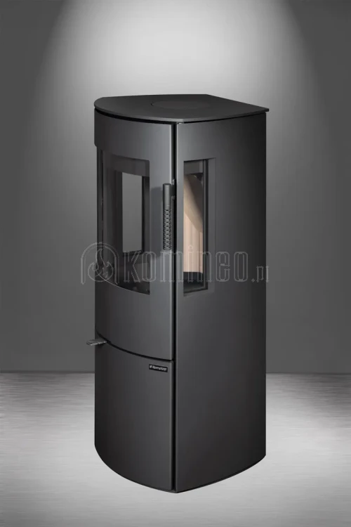 Piec kominkowy trzyszybowy ROMOTOP PARLA 3S metal