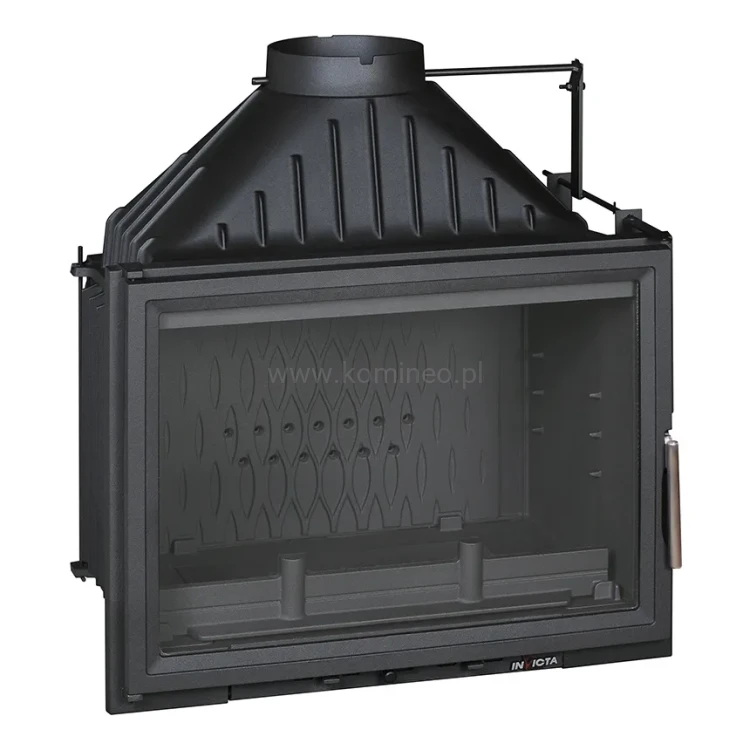 Wkład kominkowy żeliwny INVICTA 9270-95-DP z dolotem powietrza