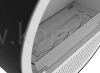 INFIRE INCYRCLE WALL SLIM LINE CZARNO-BIAŁY Biokominek okrągły do zawieszenia