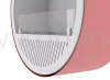 INFIRE INCYRCLE WALL SLIM LINE RÓŻOWO-BIAŁY Biokominek okrągły do zawieszenia na ścianie