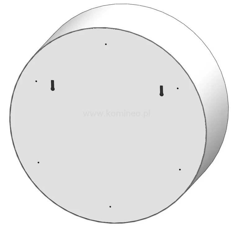 INFIRE INCYRCLE WALL SLIM LINE Biokominek okrągły do zawieszenia