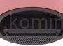 INFIRE INCYRCLE WALL SLIM LINE RÓŻOWO-CZARNY Biokominek okrągły do zawieszenia na ścianie