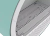 INFIRE INCYRCLE WALL SLIM LINE ZIELONO-BIAŁY Biokominek okrągły do zawieszenia na ścianie