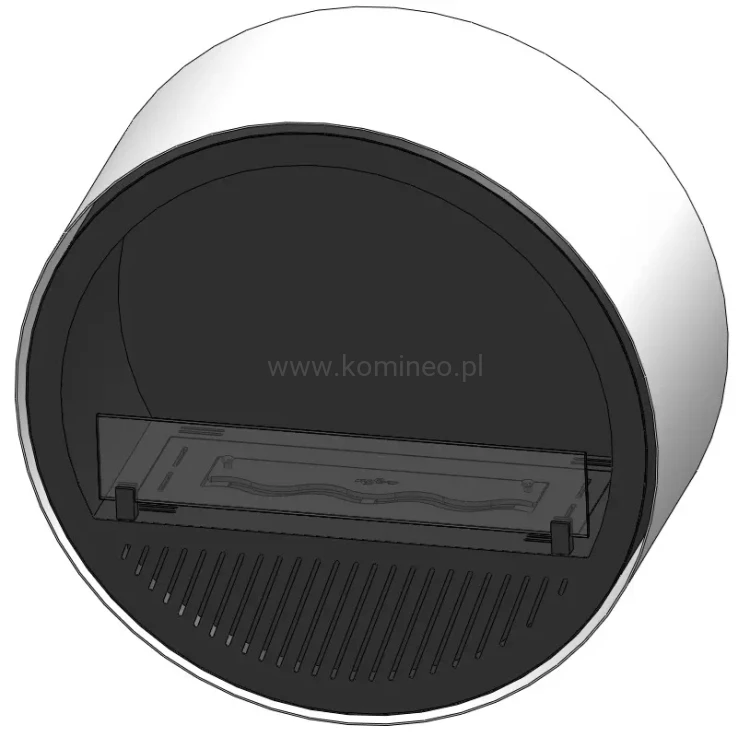 INFIRE INCYRCLE WALL SLIM LINE Biokominek okrągły do zawieszenia