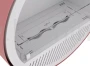 INFIRE INCYRCLE SLIM LINE RÓŻOWO-BIAŁY Biokominek okrągły mocowany do sufitu