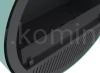 INFIRE INCYRCLE SLIM LINE ZIELONO-CZARNY Biokominek okrągły z rurą mocowaną do sufitu, wiszący