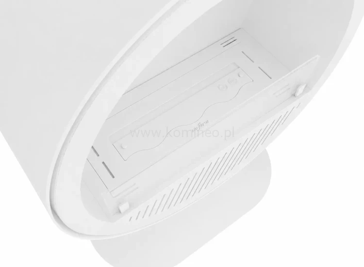 INFIRE INCYRCLE STAND SLIM LINE BIAŁY Biokominek okrągły wolnostojący