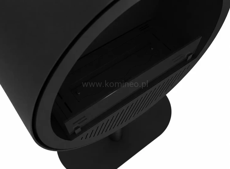 INFIRE INCYRCLE STAND SLIM LINE CZARNY Biokominek okrągły wolnostojący