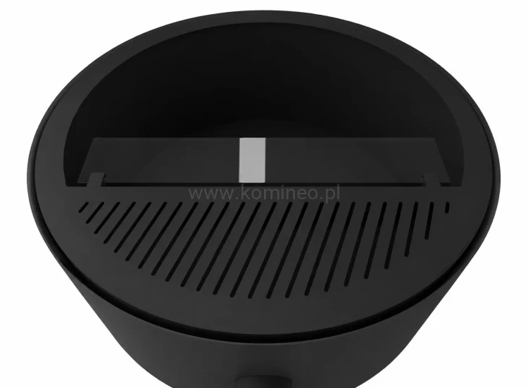 INFIRE INCYRCLE STAND SLIM LINE CZARNY Biokominek okrągły wolnostojący