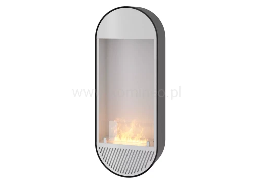 INFIRE INCYRCLE VERT SLIM LINE CZARNO-BIAŁY Biokominek do zawieszenia