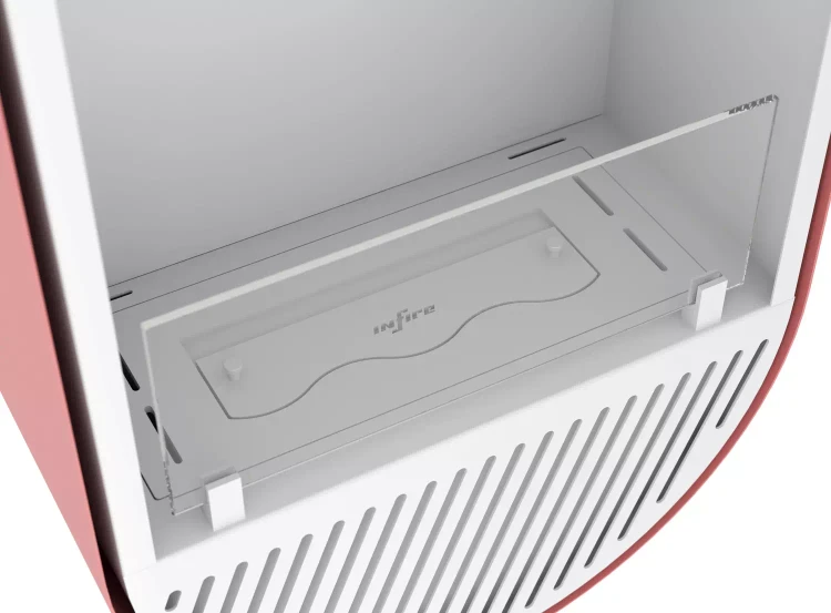 INFIRE INCYRCLE VERT SLIM LINE RÓŻOWO-BIAŁY Biokominek do zawieszenia