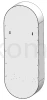 INFIRE INCYRCLE VERT SLIM LINE RÓŻOWO-BIAŁY Biokominek do zawieszenia