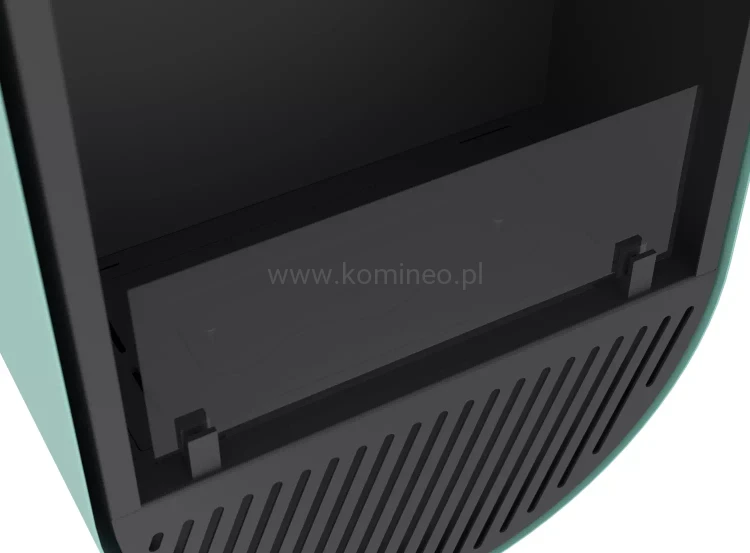 INFIRE INCYRCLE VERT SLIM LINE ZIELONO-CZARNY Biokominek do zawieszenia na ścianie