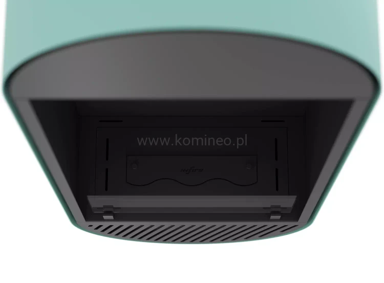 INFIRE INCYRCLE VERT SLIM LINE ZIELONO-CZARNY Biokominek do zawieszenia na ścianie